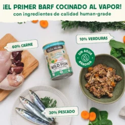 Wild Balance BARF Pescado y Pavo lata para perros