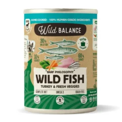 Wild Balance BARF Pescado y Pavo lata para perros