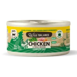Wild Balance BARF Pollo y Vegetales lata para gatos