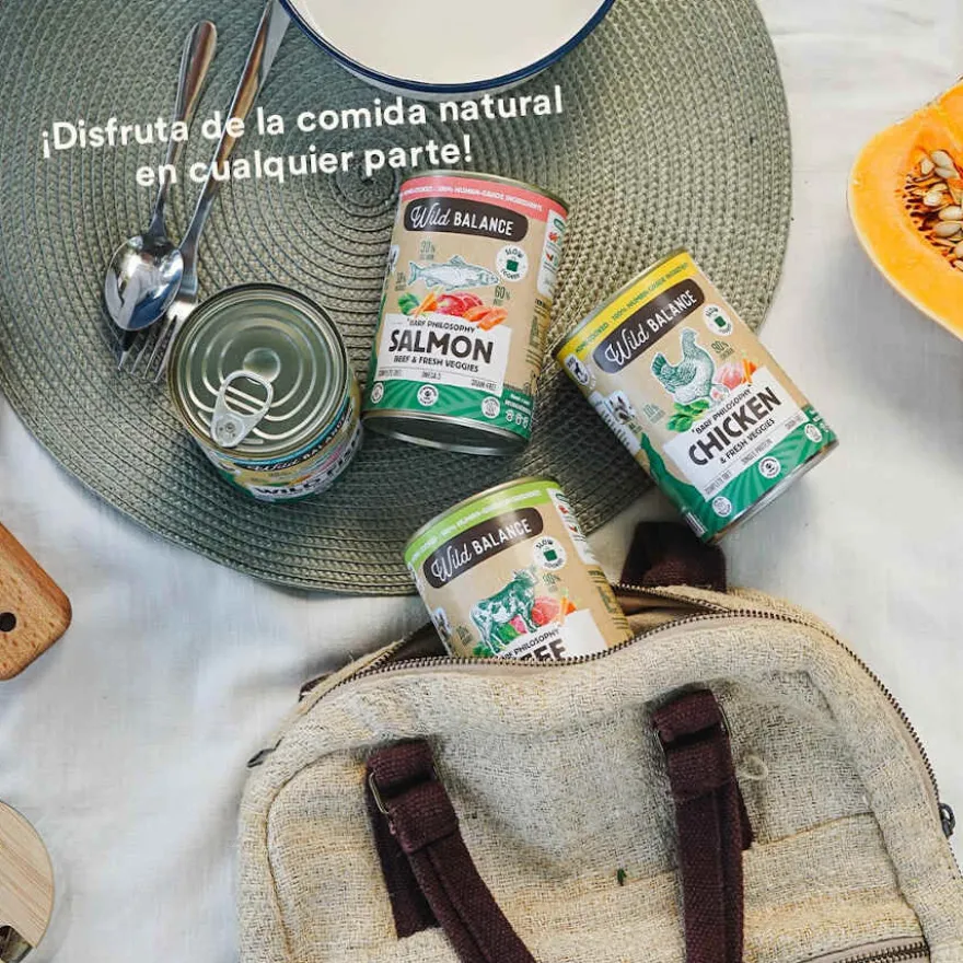 Wild Balance BARF Salmón y Ternera lata para perros