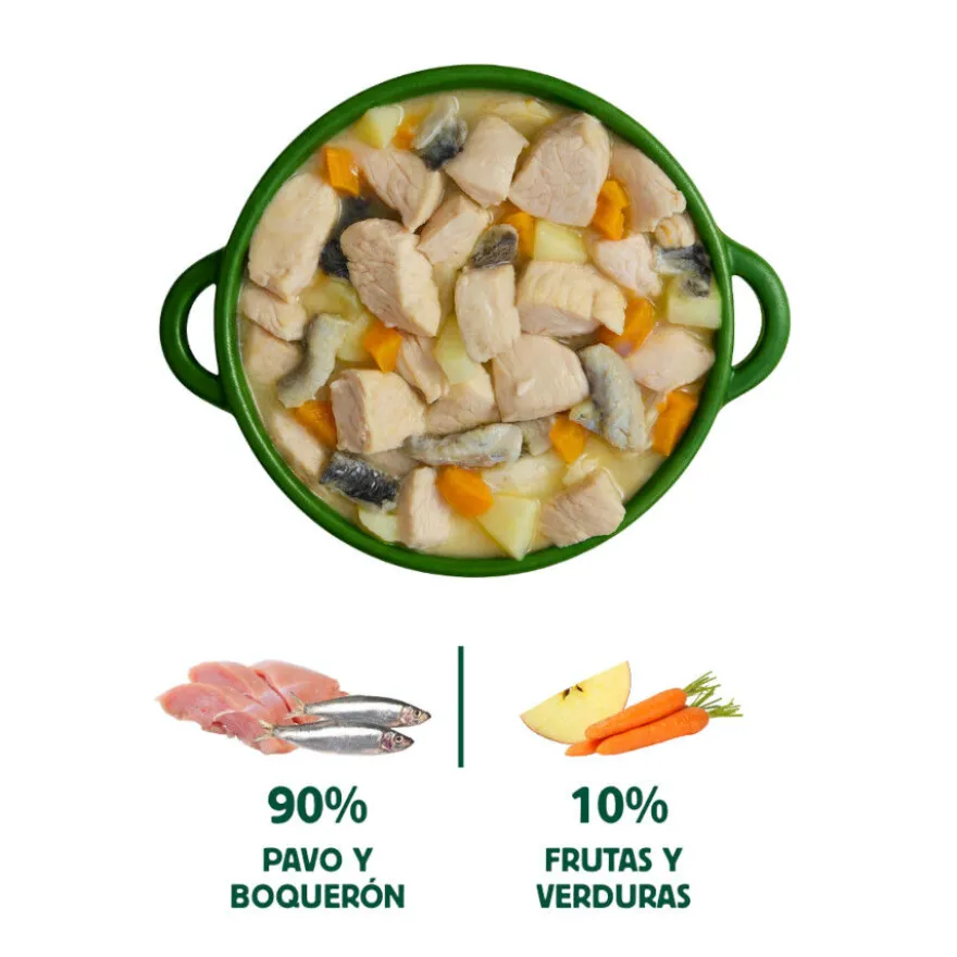 Wild Balance Cazuela Boquerón, Pavo y Manzana lata para perros
