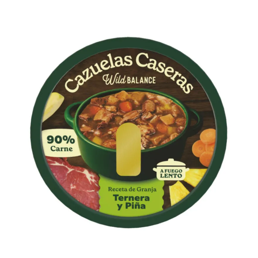 Wild Balance Cazuela Ternera y Piña lata para perros