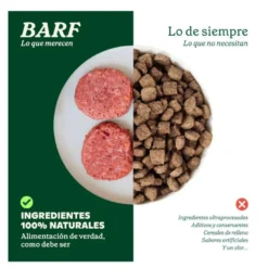 Wild Balance Menú Barf pollo y verduras comida congelada para perros