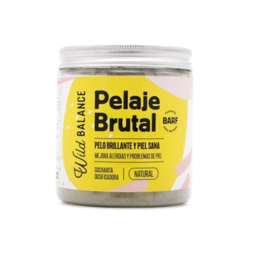 Wild Balance Pelaje Brutal Complemento Alimenticio para mascotas