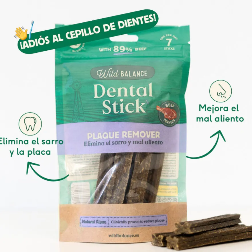 Wild Balance Stick Dentales de Ternera para Perros