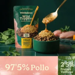 Wild Balance Toppers Pollo salsa para perros