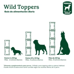 Wild Balance Toppers Pollo salsa para perros