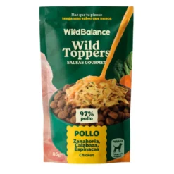 Wild Balance Toppers Pollo salsa para perros