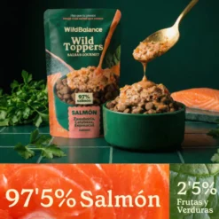 Wild Balance Toppers Salmón salsa para perros