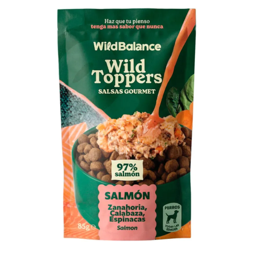 Wild Balance Toppers Salmón salsa para perros