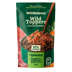Wild Balance Toppers Ternera salsa para perros