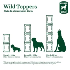 Wild Balance Toppers Ternera salsa para perros