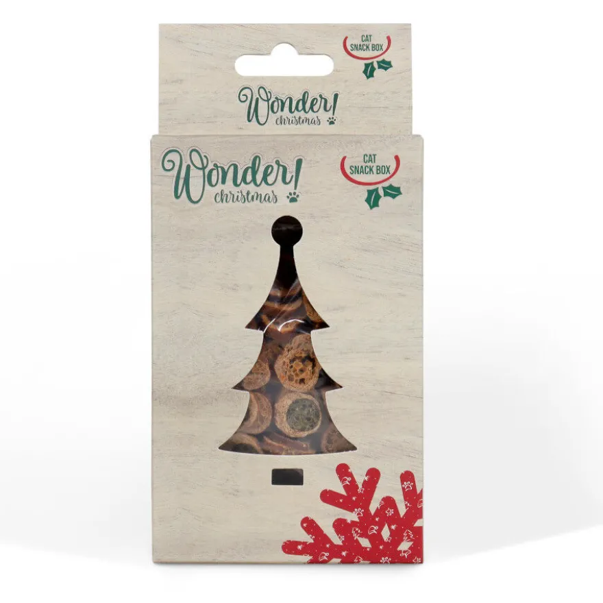 Wonder Christmas Caja de Bocaditos Navideños para gatos