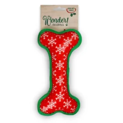 Wonder Christmas Hueso Mordedor con Franjas para perros