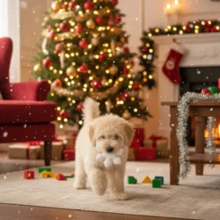 Wonder Christmas Peluche Copo de Nieve Navideño para perros