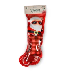 Wonder Christmas Santa Rock Set de juguetes para perros