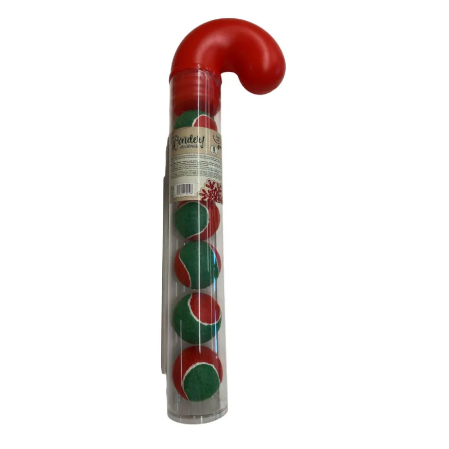 Wonder Christmas Tennis Cane pelotas para perros