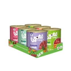 Wow Food Adult lata para perros