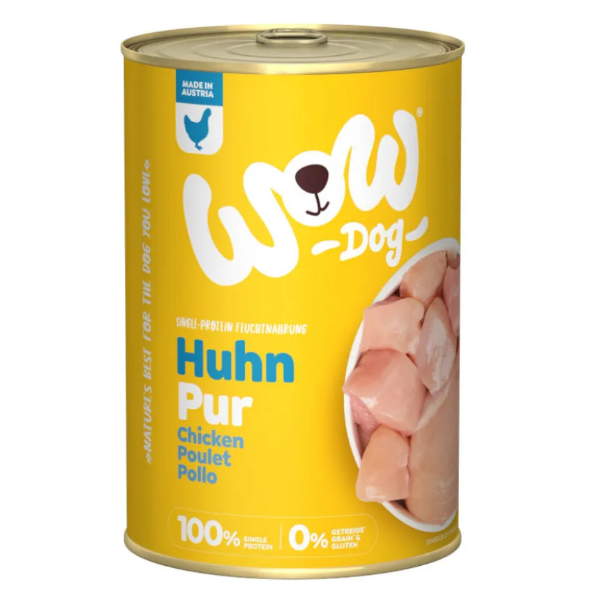 Wow Food Pure Pollo lata para perros