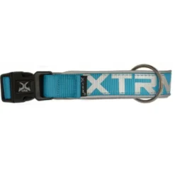 X-TRM Neon Flash Collar Azul para perros