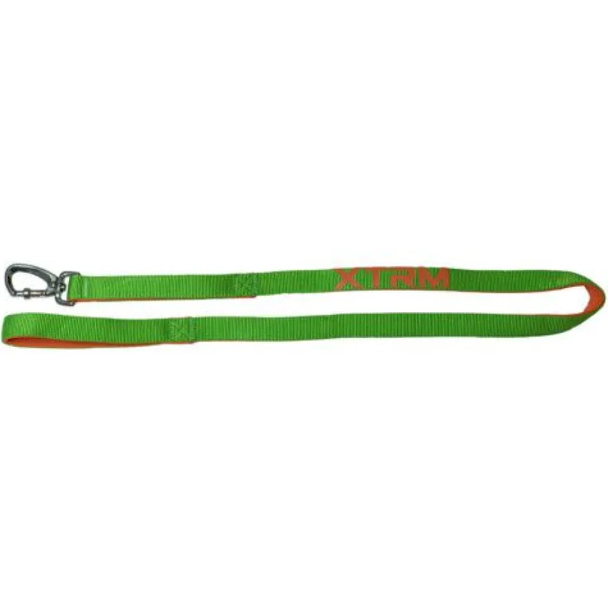 X-TRM Neon Flash Correa Verde para perros