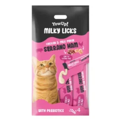 YowUp! Milky Licks Jamón serrano para gato