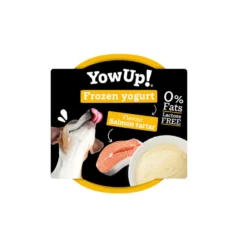 YowUp! Yogur Helado Natural Tartar De Salmón para perros y gatos