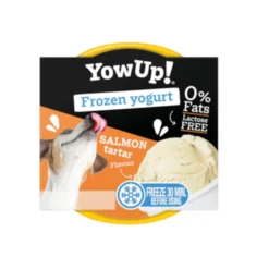 YowUp! Yogur Helado Natural Tartar De Salmón para perros y gatos