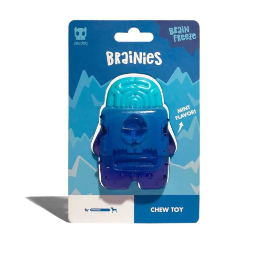 Zeedog Brain Freeze Juguete para Perros Azul