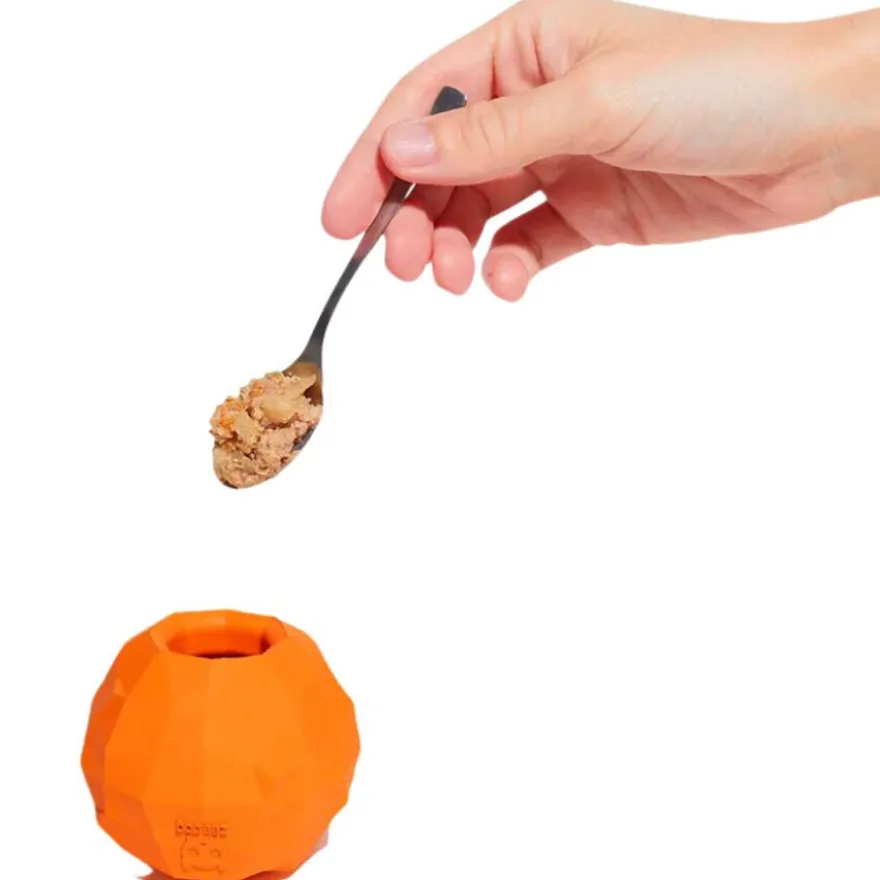 Zeedog Dispensador de Snacks naranja para perros