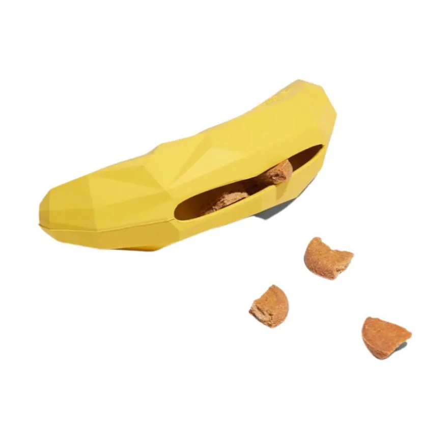 Zeedog Super Banana Dispensador de Snacks para Perros