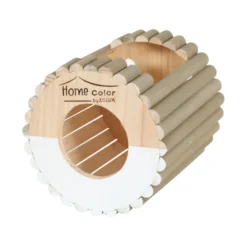 Zolux Homecolor Madera Blanco caseta para roedores